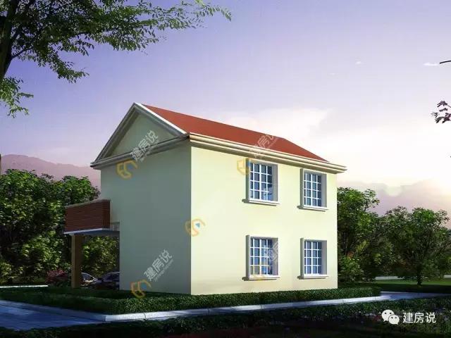 造價18萬的三棟小別墅，帶堂屋車庫老人房，外觀美，為農(nóng)村生活量身定制