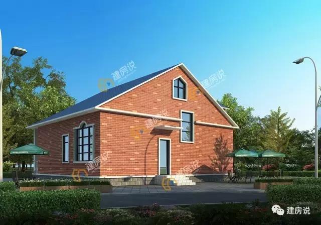 造價18萬的三棟小別墅，帶堂屋車庫老人房，外觀美，為農(nóng)村生活量身定制