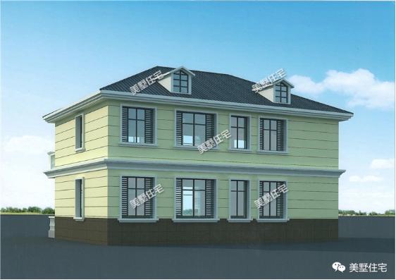 二層別墅14X9米，5室4衛(wèi)還帶車庫，超小進深也能造好房。