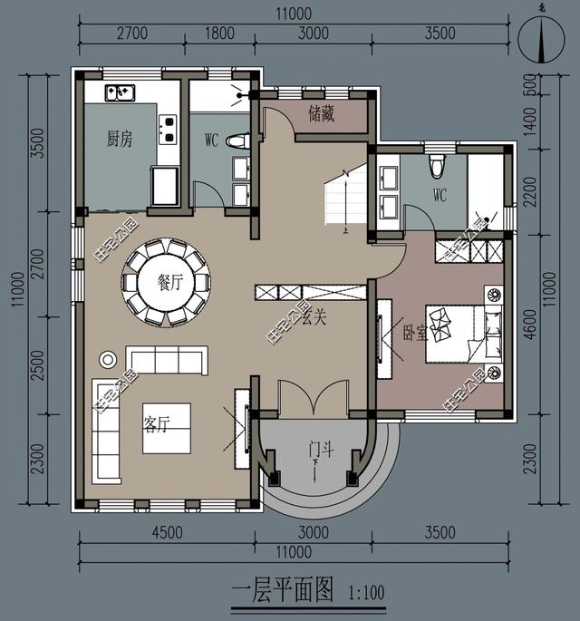11x11米托斯卡納風(fēng)格農(nóng)村別墅圖，享受童話生活