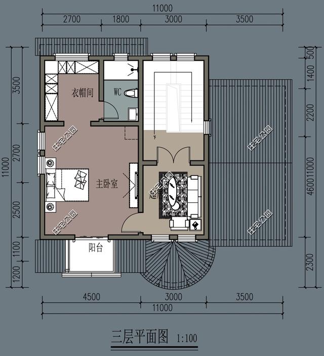 11x11米托斯卡納風(fēng)格農(nóng)村別墅圖，享受童話生活