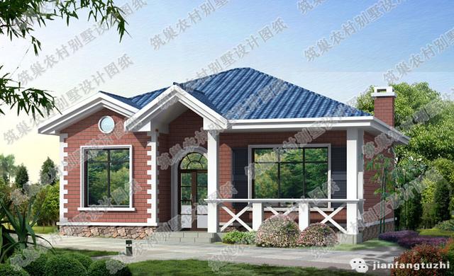 一層小戶型12×10，設(shè)計簡約時尚，造價僅10萬