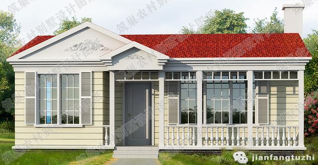 一層小戶型12×10，設(shè)計簡約時尚，造價僅10萬