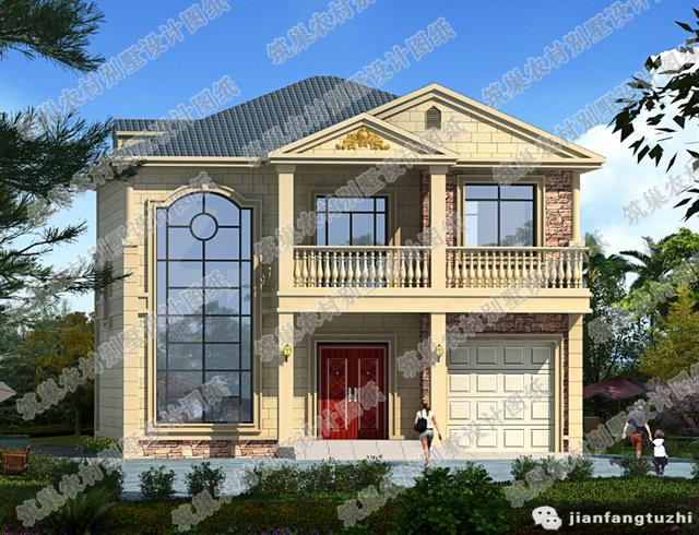 一層小戶型12×10，設(shè)計簡約時尚，造價僅10萬