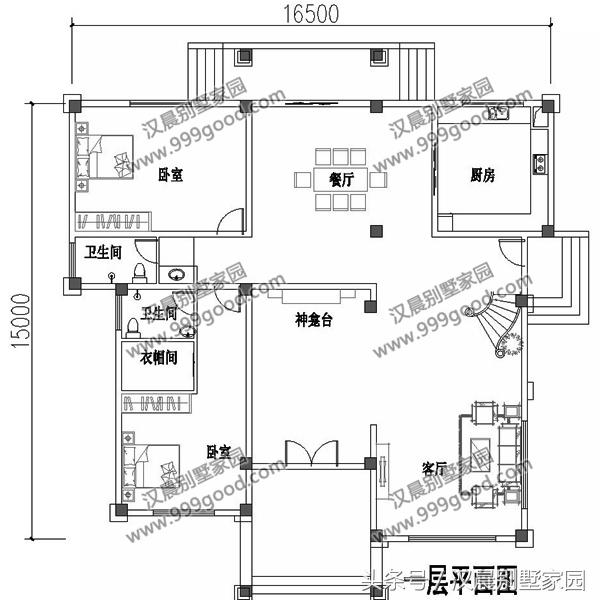 3套經(jīng)典別墅圖，外觀簡(jiǎn)約不單調(diào)，性價(jià)比超高，農(nóng)村蓋房首選戶型！