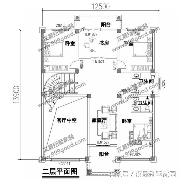 3套經(jīng)典別墅圖，外觀簡(jiǎn)約不單調(diào)，性價(jià)比超高，農(nóng)村蓋房首選戶型！