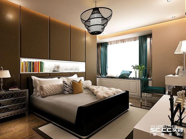 三室兩廳一衛(wèi)115㎡后現(xiàn)代風(fēng)格裝修效果圖，大氣時尚！