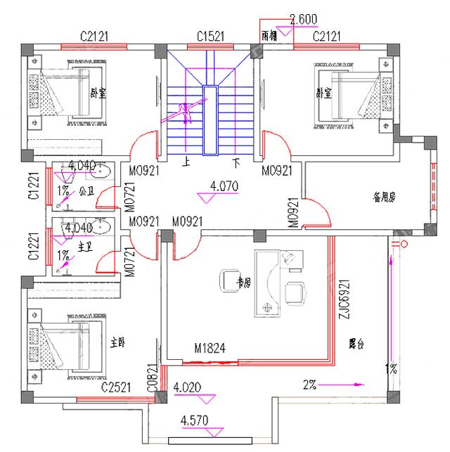 占地140平的三層現(xiàn)代實(shí)用農(nóng)村別墅全套設(shè)計(jì)圖，主體25萬就能建成！