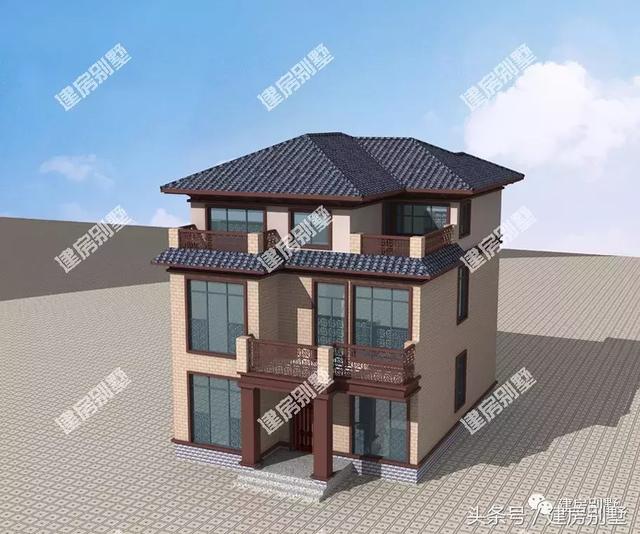 多風格設(shè)計的兩棟三層別墅設(shè)計圖，總有一款style適合你！