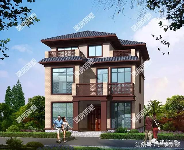 多風格設(shè)計的兩棟三層別墅設(shè)計圖，總有一款style適合你！