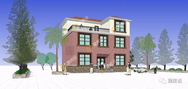 三款110平的農(nóng)村自建房設(shè)計圖紙，看了的人都一致好評