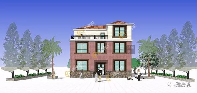 三款110平的農(nóng)村自建房設(shè)計圖紙，看了的人都一致好評