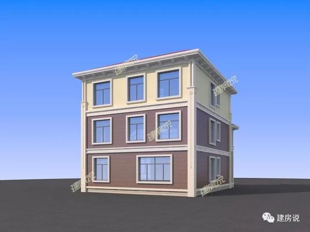 三款110平的農(nóng)村自建房設(shè)計圖紙，看了的人都一致好評