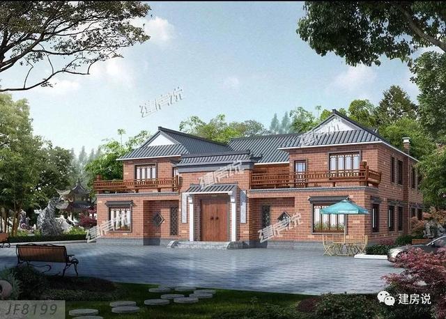 用一組別墅圖告訴你們，現(xiàn)在的中式四合院設計的真的不是一般的出彩