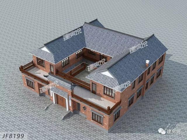 用一組別墅圖告訴你們，現(xiàn)在的中式四合院設計的真的不是一般的出彩