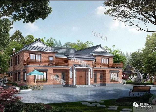用一組別墅圖告訴你們，現(xiàn)在的中式四合院設計的真的不是一般的出彩