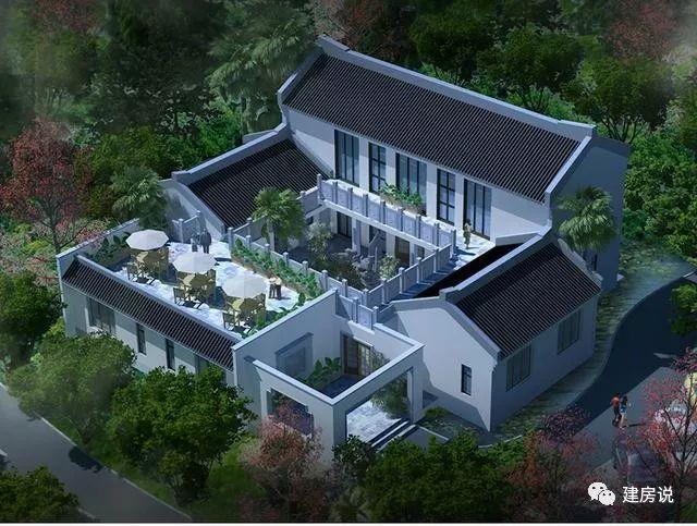 用一組別墅圖告訴你們，現(xiàn)在的中式四合院設計的真的不是一般的出彩