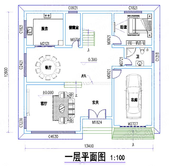 二層自建房，170㎡2廳5室?guī)к噹?kù)套間，外墻文化石裝飾！