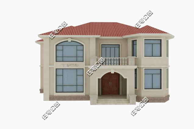 兩層農(nóng)村別墅，12×15米，挑空客廳堂屋，寬敞舒適的鄉(xiāng)村生活。