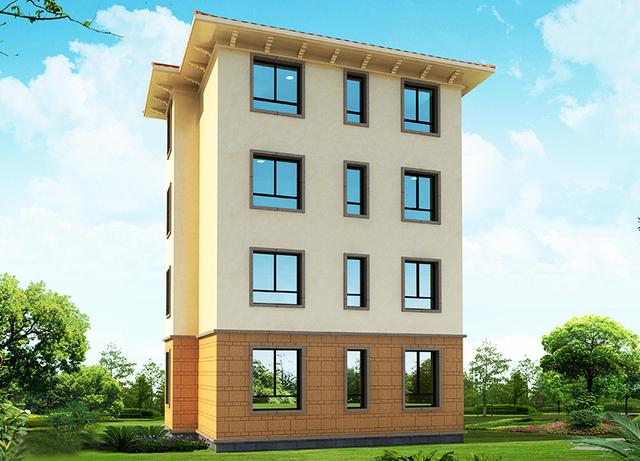 復(fù)式三層別墅設(shè)計(jì)圖，占地100㎡，2廳5臥帶棋牌室休閑廳，結(jié)構(gòu)設(shè)計(jì)獨(dú)特新穎。