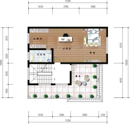低調(diào)奢華三層小別墅，10X10米，精致的外觀。