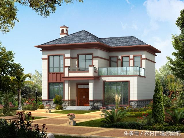 3款二層農(nóng)村小別墅，簡單又實用，做法很容易，造價也都不貴，建給父母長面子。