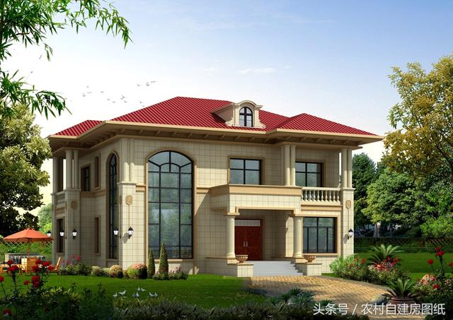 3款二層農(nóng)村小別墅，簡單又實用，做法很容易，造價也都不貴，建給父母長面子。