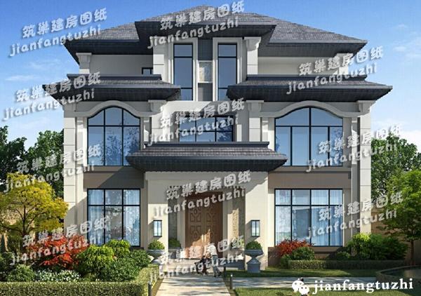 三層7房農村自建房，10*13米，經典又洋氣。