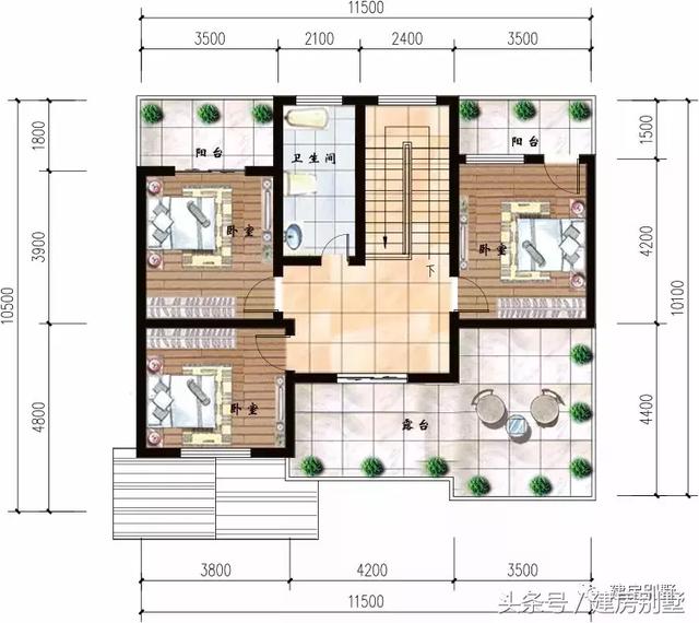 3棟漂亮又實(shí)用的三層別墅設(shè)計(jì)圖，第一棟應(yīng)該不少于千戶家庭在建，戶型好，設(shè)計(jì)美觀。