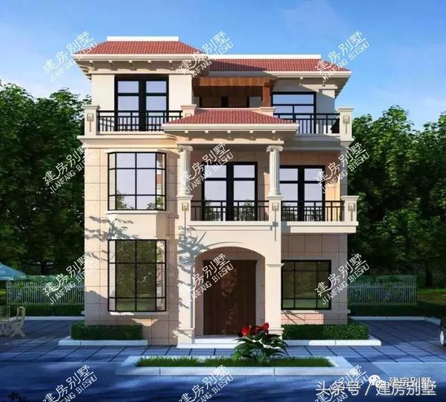 3棟漂亮又實(shí)用的三層別墅設(shè)計(jì)圖，第一棟應(yīng)該不少于千戶家庭在建，戶型好，設(shè)計(jì)美觀。