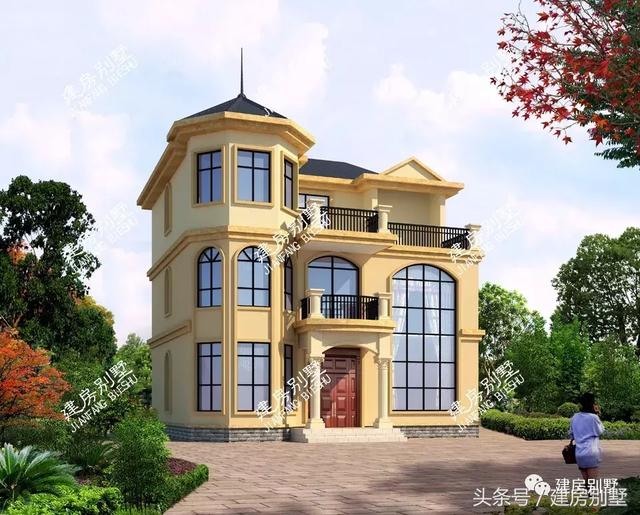 3棟漂亮又實(shí)用的三層別墅設(shè)計(jì)圖，第一棟應(yīng)該不少于千戶家庭在建，戶型好，設(shè)計(jì)美觀。