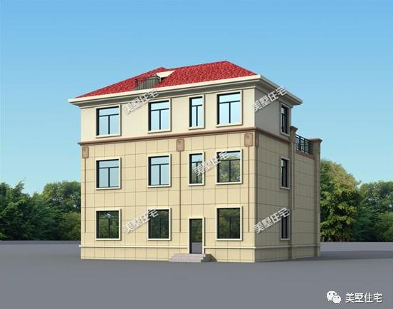 三層自建別墅，12X12米，造價(jià)30萬(wàn)，愜意田園生活，令人羨慕。