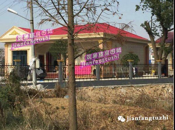 一層農(nóng)村別墅設(shè)計圖，2廳4臥，造價15萬，經(jīng)濟(jì)實用。