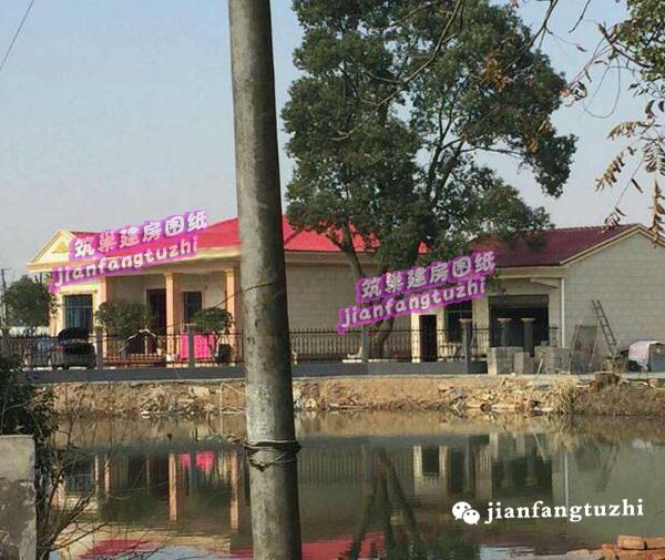 一層農(nóng)村別墅設(shè)計圖，2廳4臥，造價15萬，經(jīng)濟(jì)實用。