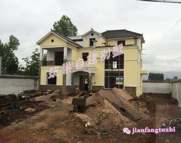 三層農(nóng)村自建房，14*14米，經(jīng)濟(jì)、實(shí)用、舒適、美觀。