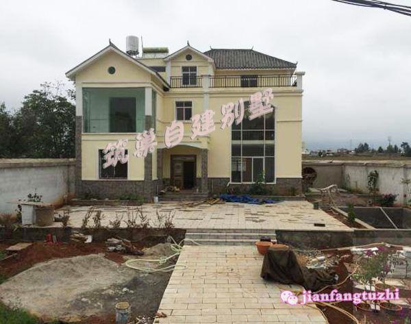 三層農(nóng)村自建房，14*14米，經(jīng)濟(jì)、實(shí)用、舒適、美觀。