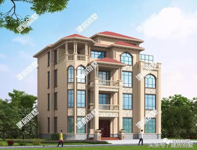 兩棟5層農(nóng)村別墅，超豪華，第一棟你們村首富都不一定建得起。