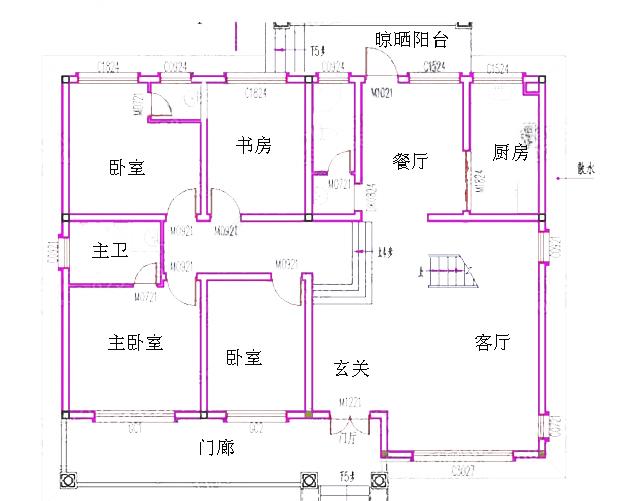 一層帶閣樓層農(nóng)村自建房，1廳7臥，造價17萬，實用美觀。