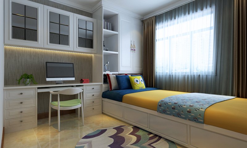 這是我4萬(wàn)元裝修出來(lái)的140平米三居室，風(fēng)格是現(xiàn)代簡(jiǎn)約，簡(jiǎn)單溫馨，家看看虧不虧！