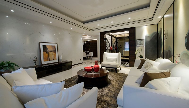 全包12萬裝修127平米的房子，新中式風(fēng)格，效果終于出來了！