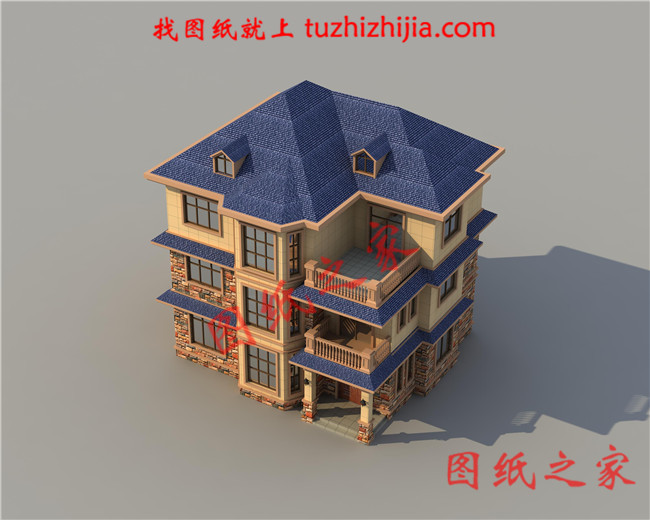 130平米左右三層農(nóng)村小別墅，經(jīng)典永不過時三層小洋樓