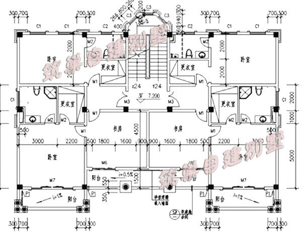 歐式四層別墅設(shè)計(jì)圖，20X18米，戶型豪華氣派！