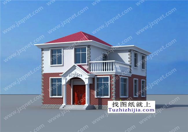 8米寬12米長(zhǎng)房屋設(shè)計(jì)圖及效果圖，10套全新設(shè)計(jì)圖紙