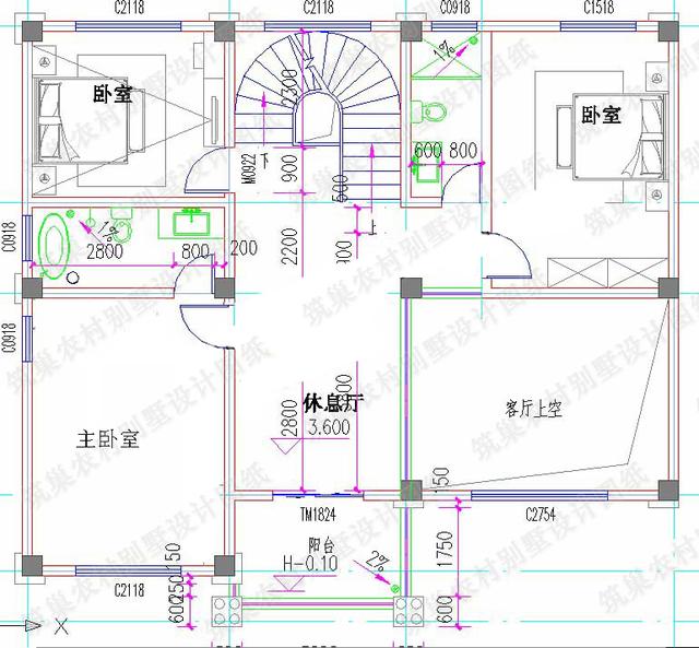 13×11米三層農(nóng)村別墅設(shè)計(jì)圖，3廳6臥，造價(jià)35萬(wàn)，戶型設(shè)計(jì)豪華大氣，露臺(tái)花園+休閑廳+娛樂(lè)廳。