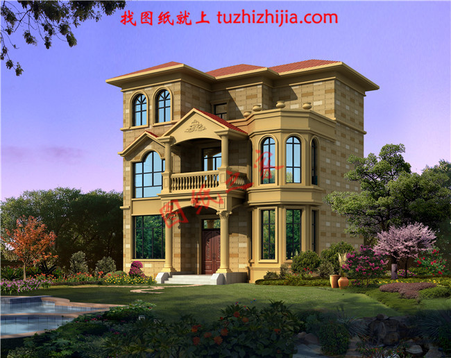 6款25萬左右農(nóng)村三層別墅圖，保證讓你眼前一亮