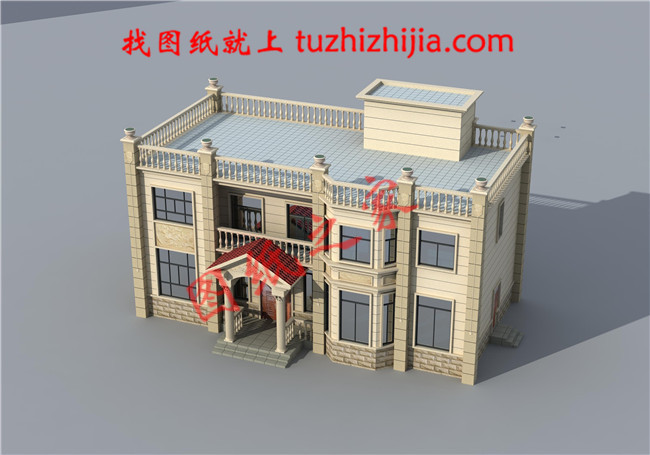 最漂亮的農(nóng)村二層小樓,平屋頂?shù)脑O(shè)計(jì)對(duì)于農(nóng)村來(lái)說(shuō)尤為便利