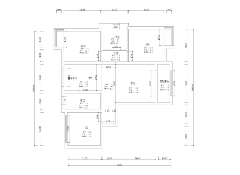 94平米三居室我只花了7萬元裝修出來的，大家看看虧不虧！