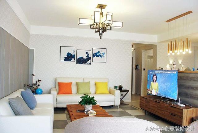 三室兩廳設計費就花了3W，142㎡奇葩戶型裝修，看完效果這錢花的值！