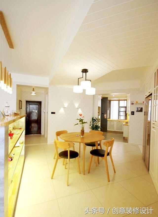 三室兩廳設計費就花了3W，142㎡奇葩戶型裝修，看完效果這錢花的值！