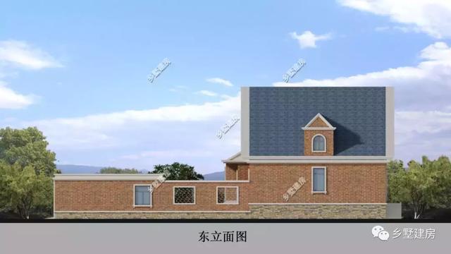 農(nóng)村二層別墅圖主體造價(jià)僅需29萬(wàn)左右，帶車(chē)庫(kù)、露臺(tái)，配超大庭院，既實(shí)用又美觀(guān)！